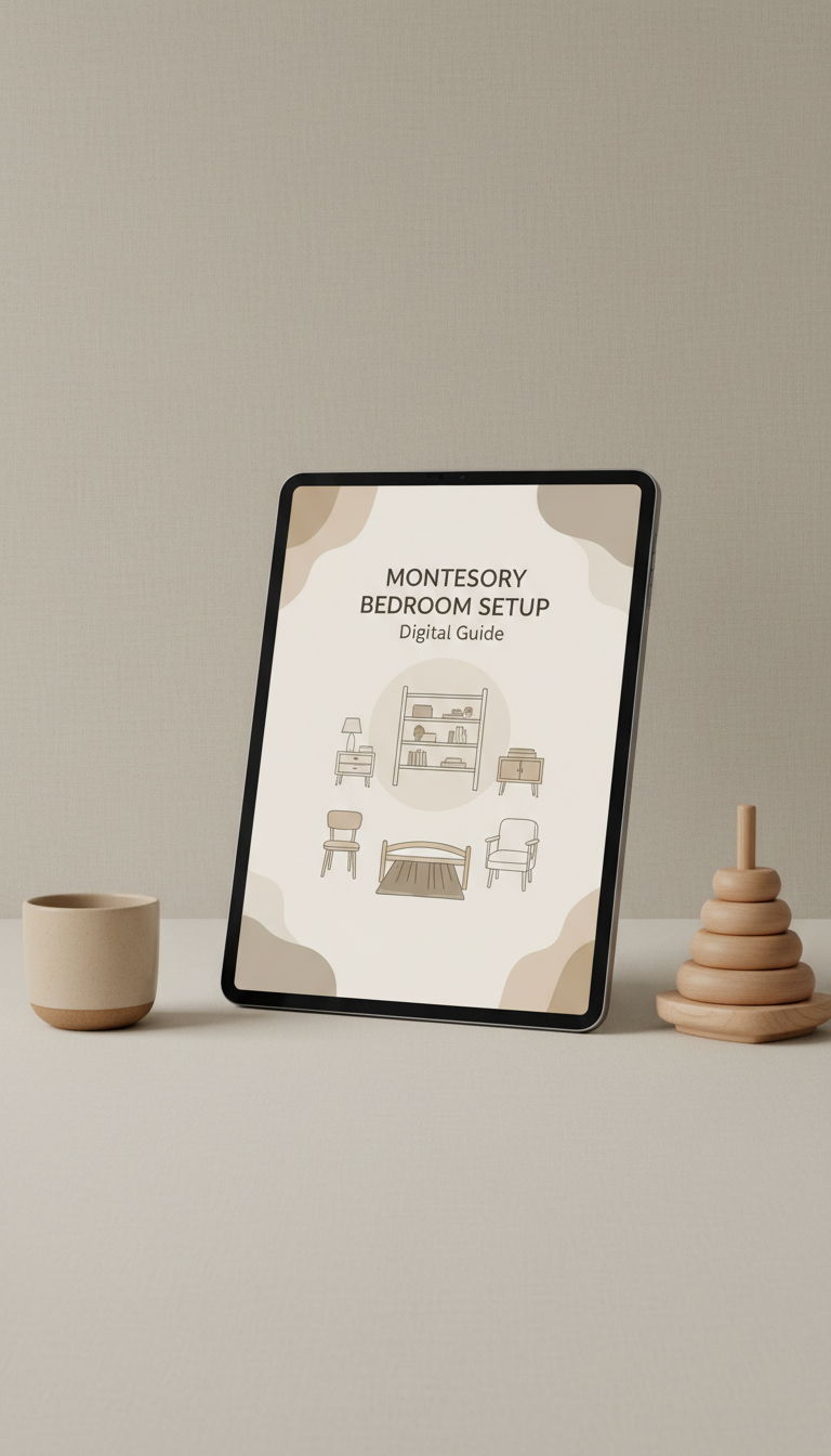 Montessori Bedroom Setup Digital Guide